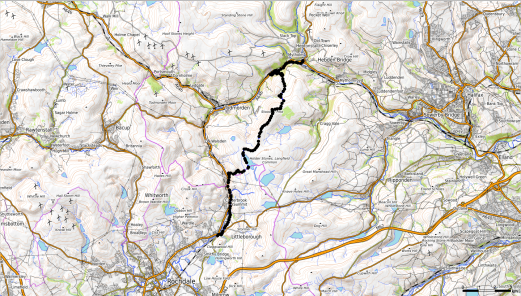Kartendaten: © OpenStreetMap-Mitwirkende, SRTM | Kartendarstellung: © OpenTopoMap (CC-BY-SA), Screenshot from GPXSee-App
